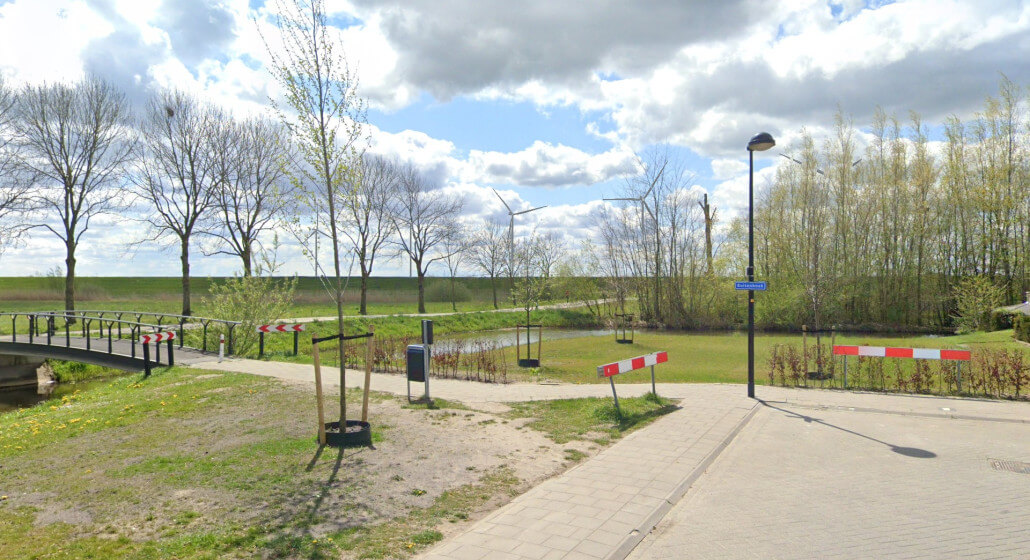 Zicht vanuit Kampen Zuid, Buitenhoek